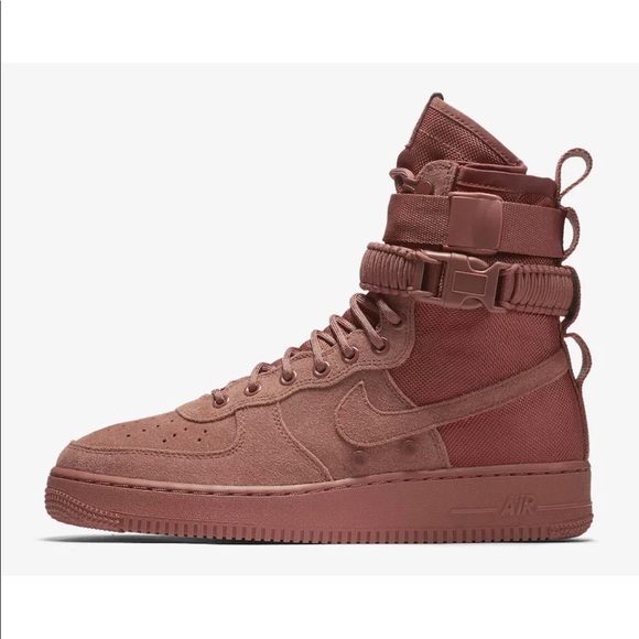 Nike SF AF1 Dusty Peach Special Air-force Straps - Picture 2 of 7
